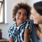 mother-and-son-laughing-picture-id696311364