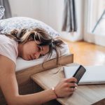 sleepy-young-woman-picture-id1143952151