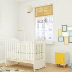 modern-baby-room-with-blank-frame-picture-id1070906674