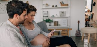 Fødselsboken i appen Gravid og barn
