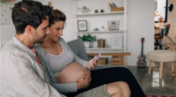 Fødselsboken i appen Gravid og barn