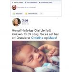 Jeg vil fortelle nyheten i sosiale medier