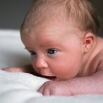 Baby Lying on Stomach