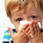 Blowing nose