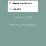Logg inn skjerm