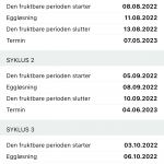 Babyverden app prøver liste