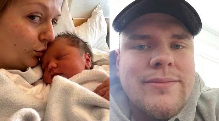 Endre fulgte fødselen live på Messenger