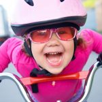 funny-girl-and-bicycle-picture-id122185383