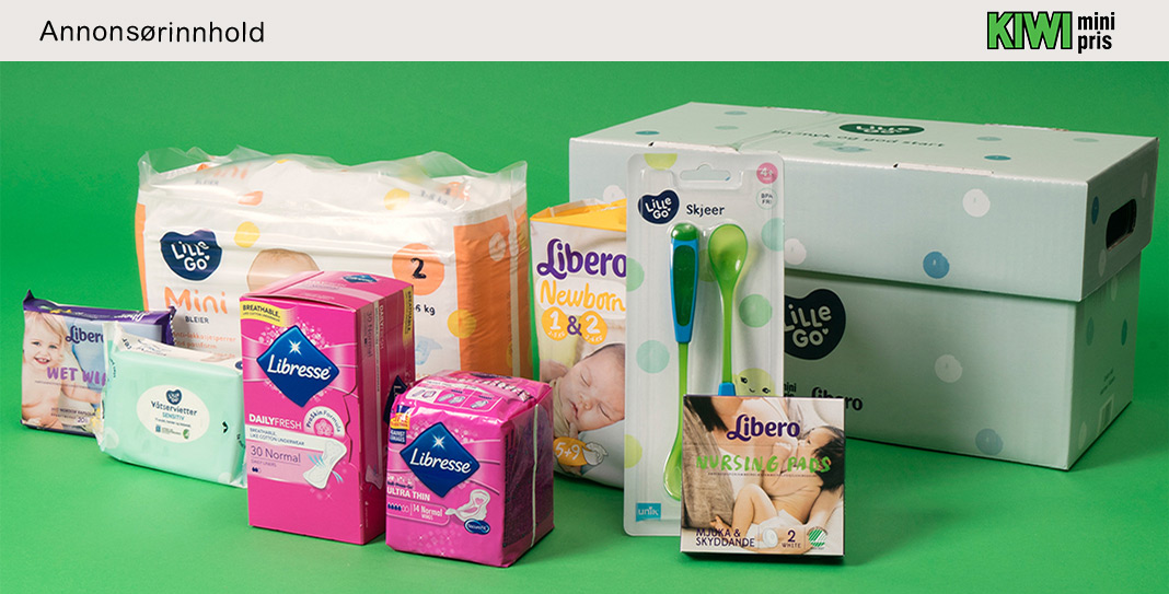Forslag Normal Tåget Gravid? Få gratis startpakke, en babypakke fra KIWI | Babyverden.no
