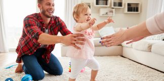 baby reise seg gå