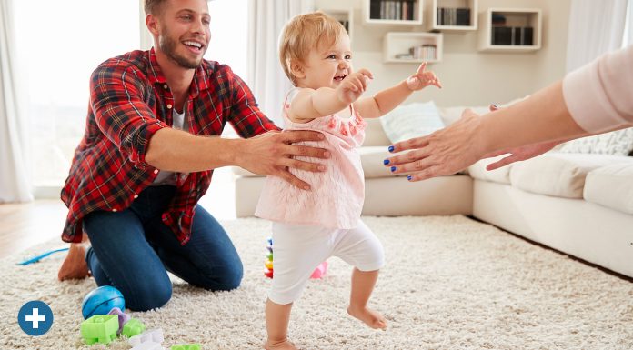 baby reise seg gå