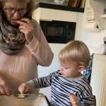 Helping Grandmother