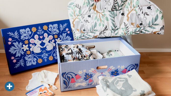 gratis mammapakke Finland